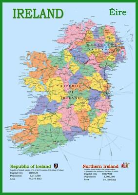 Map of Ireland